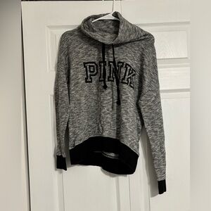 Victoria's Secret Gray Knit with Black and White Accents